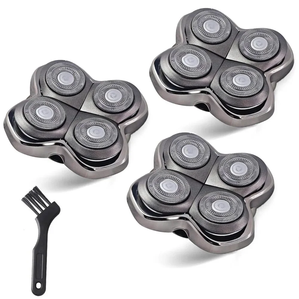 3 Pack PRO 4 Head Replacement Blades Compatible Pitbull Butterfly Kiss Palm New